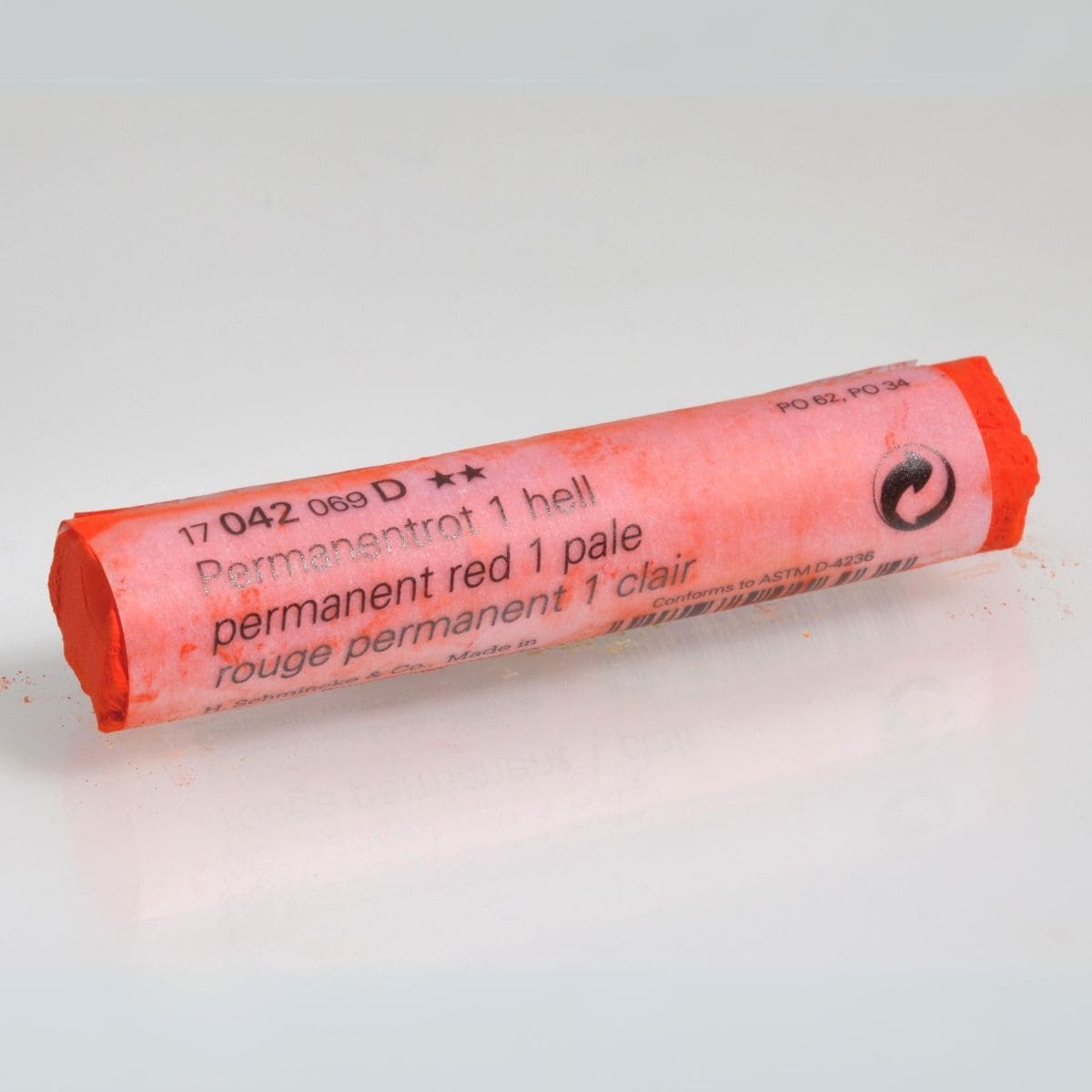 Pastel Seco Schmincke Extra Soft 042 D Permanent Red 1 Pale